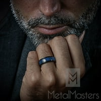Muška originalna ružina državna volfram prstena za prsten za vjenčanje