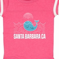 Inktastična Santa Barbara California Beach Poklon za odmor Baby Boy ili Baby Girl Bodysuit
