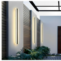 Censlighting Vanjski moderni zidni svijetli zidni zid sconce učvršćivač pravokutna crna zidna svjetiljka
