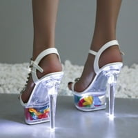 Eczipvz ženske cipele klinove sandale za žene boemska elastična gležnjače ženske platforme sandale Ljeto