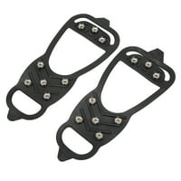 Cramponi, sklopivi prenosni par lagani fleksibilni hripovi za ledene cipele za šetnju snijegom i ledom S, M, L, XL
