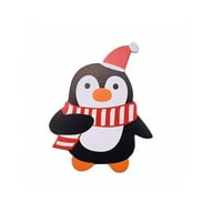 Lijep pingvin santa claus lilllipop papir božićni bazički ukras bombona Xmas rođendanska zabava za djecu