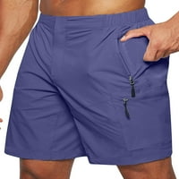Colisha Muški mini pant Solid Boja Bermuda kratke hlače Ravne noge Teretne kratke hlače Labavi fitnes