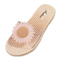 Sandale za žene Modni klinovi Ljetna suncokreta plaža Spoljnotrgovinski papuče cipele za žene kliznu