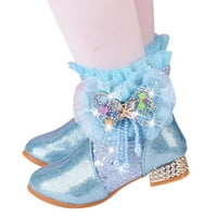 Kid cipele čizme Little kratke pamučne princeze jesen i zimsko casual i udobne cipele za djevojčice