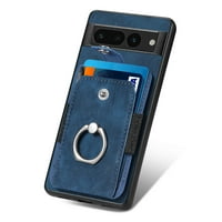 Mantto za Google Pixel Pro Back Novčanik, sa držačem elastične kartice, otporan na udarce PU kože od