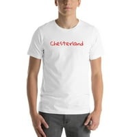 Nedefinirani pokloni 3xl rukom pisani chesterland kratki rukav pamuk majica