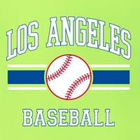 Wild Bobby Grad Los Angeles La bejzbol fantasy ventilator sportove unise dukserice, sigurnosni zeleni,