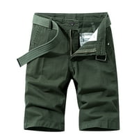 Esencijali Muške kratke hlače Ležerne prilike klasične fit, oprema za plažu, modni muški džepni patentni