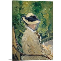 Madame Manet na Bellevue Platno Art Print Edouard Manet - Veličina: 40 26