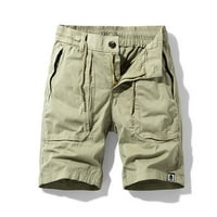 Zkozptok Teretne kratke hlače za muškarce plus veličina Ljetne kratke hlače Multi-džepovi opuštene kratke