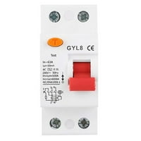 GYL prekidač 2p 230VAC električni probijanje zaštitnog prekidača