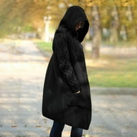 LisingTool zimski kaputi za žene Žene novo casual dugih rukava dame s dugim rukavima Duks sa kapuljačom