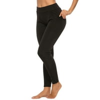 Yoga hlače Žene Solid Color Trening koji rade sportske hlače Hlače za dno karakteristike:
