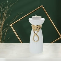 Držač svijeća za svijeće Stolni prostor Ornament Ornament Candlestick postolje keramika za vjenčanje