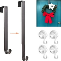Venac za venčevine Podesivi metalni venski vešalica u prednje vrata LB teška dužnost preko vrata vijenac