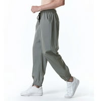 Muške hlače modna casual trenira jogging trčanje labavo fluorescentne gaćice hlače za mlade noći sportske