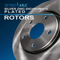 Detroit osovina - Front Front kočnice i rodovi Zamjena kočnice za 2012 - Toyota Yaris
