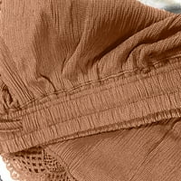 Mrat ženske trke kratke modne dame čipke konopske kratke kratke hlače Yoga sport hlače tajice hlače