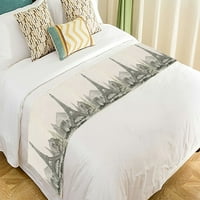Pariz Eiffel Tower krevet za posteljinu posteljinu od posteljine