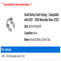 SIGURNOST HEADE SPROVE - Kompatibilan sa - Mercedes-Benz C 2004