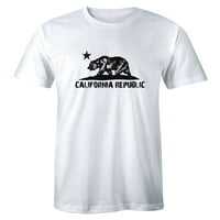 California Bear Cali Suvenir Država Republička fudbalska zastava CA Love Cali Life Majica