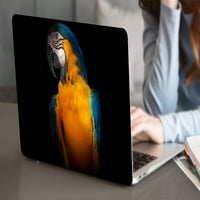 Kaishek Hard Shell samo za staru verziju MacBook Air S 2017 - A + crna poklopac tastature, serija perja