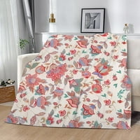 Cvjetno bacanje ćebad mekano lagana pokrivačica komforne pokrivač krevet kauč pokrivač za djecu za žene