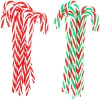 Božićni ukrasi Plastični ukrasi Candy Cane za božićno drvce Viseće ukrase Zatvoreni dekor zabave na
