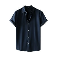Advoicd Muška košulja Oxford haljina-pamučna casual Regular Fit FIT swimshirts za muškarce