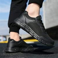 Cipele sa platformom Muška ljetna prozračna mekana ne klizna parila za šetnju crna 10