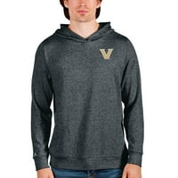 Muški antigua HEATHERED CHARCOAL Vanderbilt Commodores apsolutni pulover Hoodie