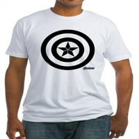 Cafepress - Kapetan Amerika Shield Opremljena majica - ugrađena majica, vintage fit mekani pamučni tee