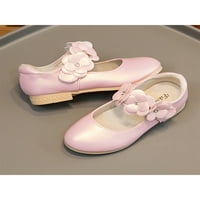 Welliumity Deca Mary Jane princeza haljina cipele cvjetni stanovi performanse kože cipele vjenčana lagana