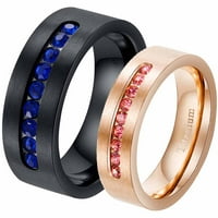 Ringheart Podudaranje prstenova Njegova prstena prstena za prstenje za vjenčanje za njega i njene ženske