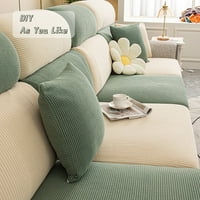 Auvidealni poklopci zadnjeg jastuka za kauče i kauč za stražnju poklopac za Loveseat tri ili četiri