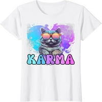 Karma je mačka karma je moja majica za ljuticu mog dečka surove ljetne mačke
