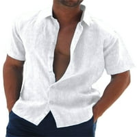 Capreze Muške majice kratkih rukava Plain Solid Color Bluza Majica za odmor