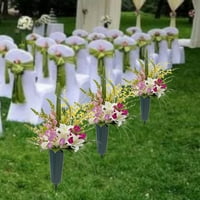Holloyiver Vjenčani vaze sa šiljcima, u prizemlju plastične fleksnore za spomen za vjenčanje za vjenčanje