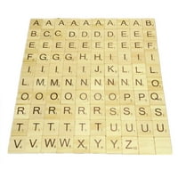 DIY drvena blok slova abeceda digitalna zagonetka za kućne božićne ukrase