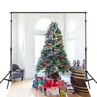 Mohome 5x7ft Božićne fotografije Pozadinske drveće prisutna Bookdrop za djecu za djecu