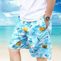 Muška ploča Shorts Beach Labavi Ležerne prilike Sportske hlače Point hlače Brze sušenje Velike hlače