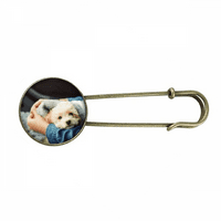Puppy Slatka fotografija za životinje Retro Metal Brooch Clip nakit