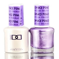 Daisy DND Purples Soak off gel poljski dvojac, sve u jednom gelu laku + odgovarajuća boja za nokte -