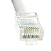 CAT5E bijeli Ethernet patch kabel, bezboji, stopalo