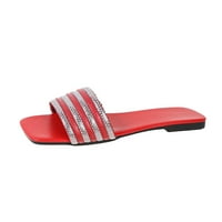 Zunfeo Womens Flat Cipele- Ležerne prilike udobne otvorene papuče Otvorene nožne sandale Par papuče