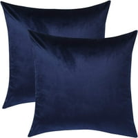 Velvet mekani ukrasni krovni tablični poklopac tablice Svijetlo mekani jastuk pokriva jastučlu u dekor