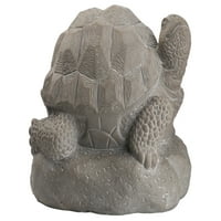 Kolekcija urbanih trendova: Terrakotta kornjača figurine oprane završne finike sive