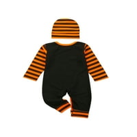 MA & Baby Inchand Baby Boys Girls Halloween Kostimi bundeve Print ROMPER HIMPSUIT odijelo