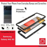 Capsule Case Premium futrola Kompatibilan sa Galaxy A 5G [Teška zaštita Žene Muškarci Dizajnirajte futrolu